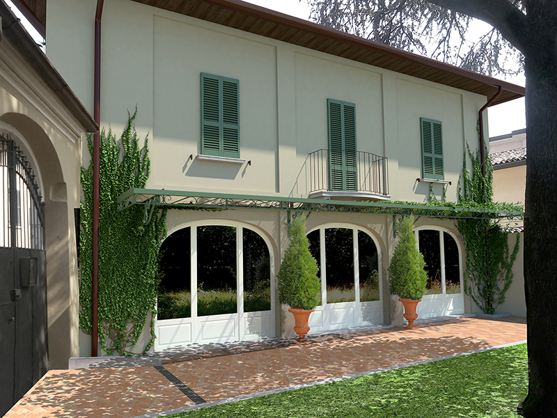 Ristrutturazione palazzetto residenziale - Brescia